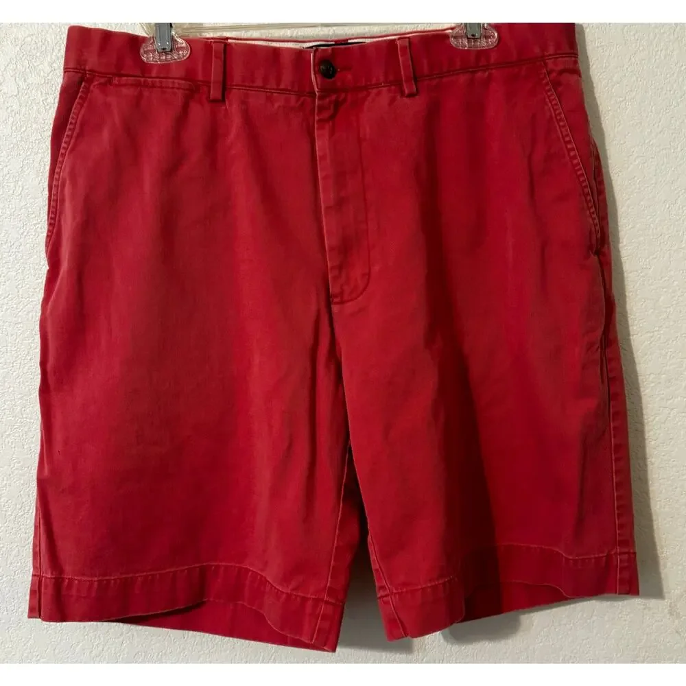 Polo Ralph Lauren Men's Chino Shorts Heather Red Size 34‎